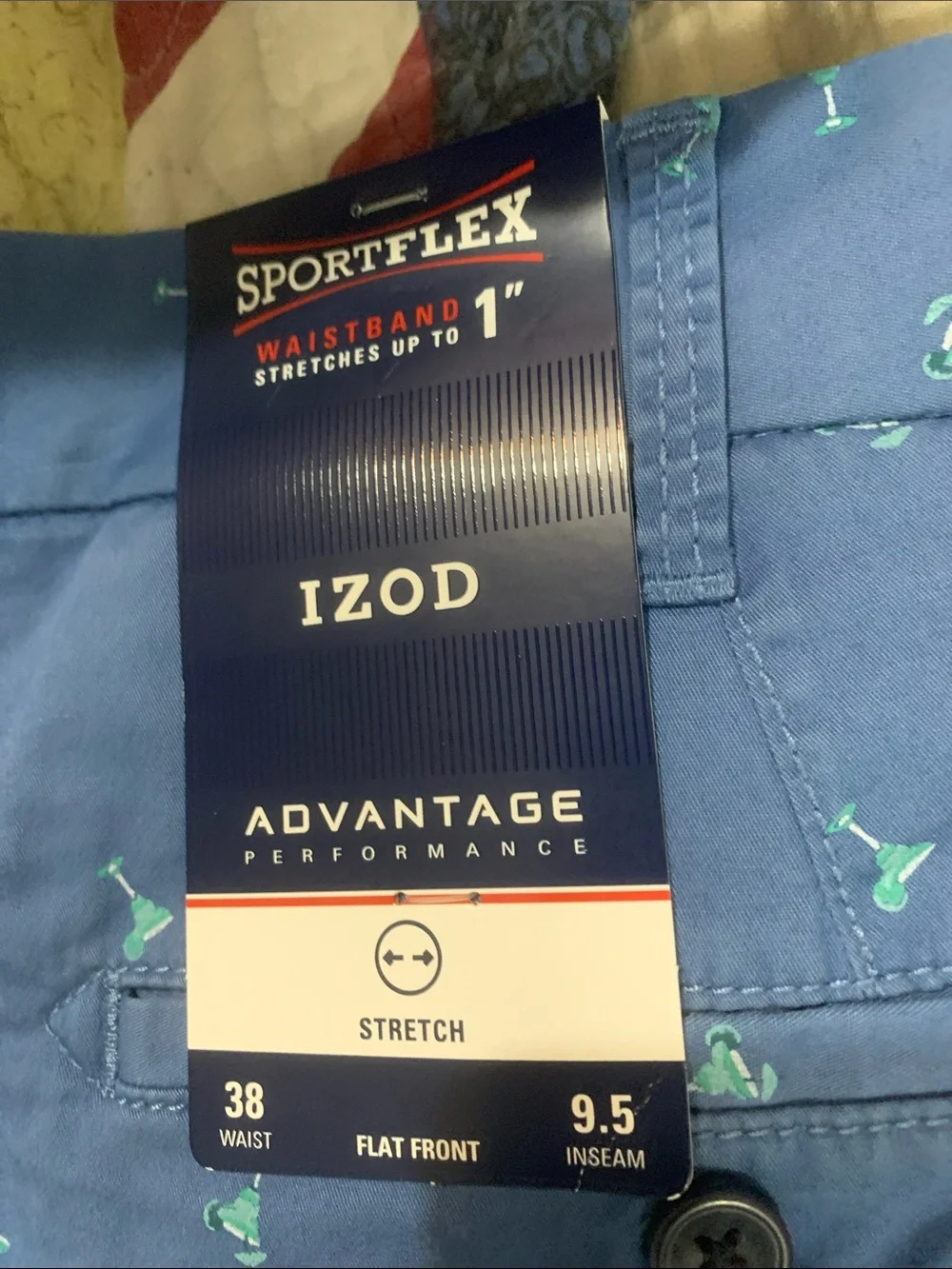 Izod flat front